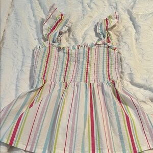 Crown and Ivy. Colorful Striped ladies top